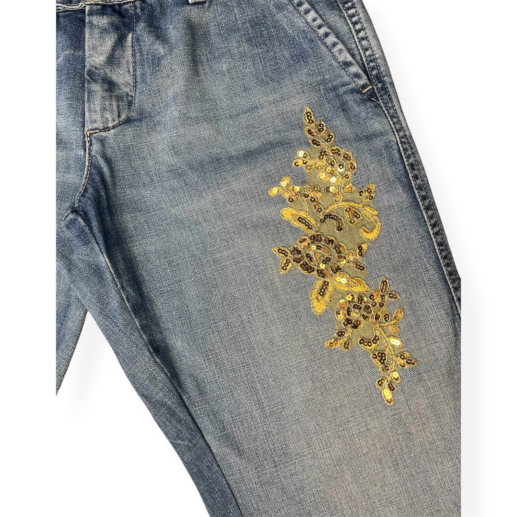 GOLDEN AURA JORT JEAN W28 L22 ONE OF ONE