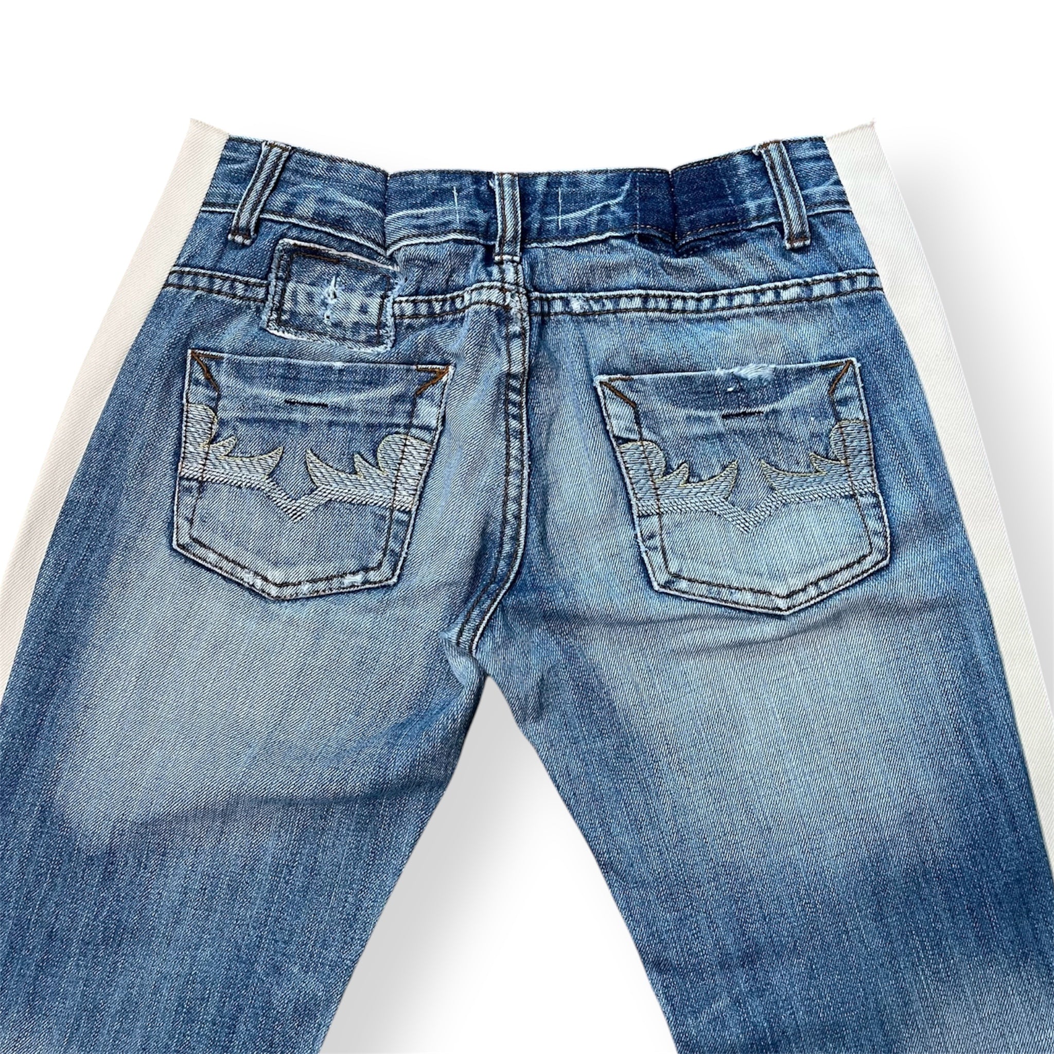 LOW WAISTED CONTRAST JEAN W32 L36 ONE OF ONE