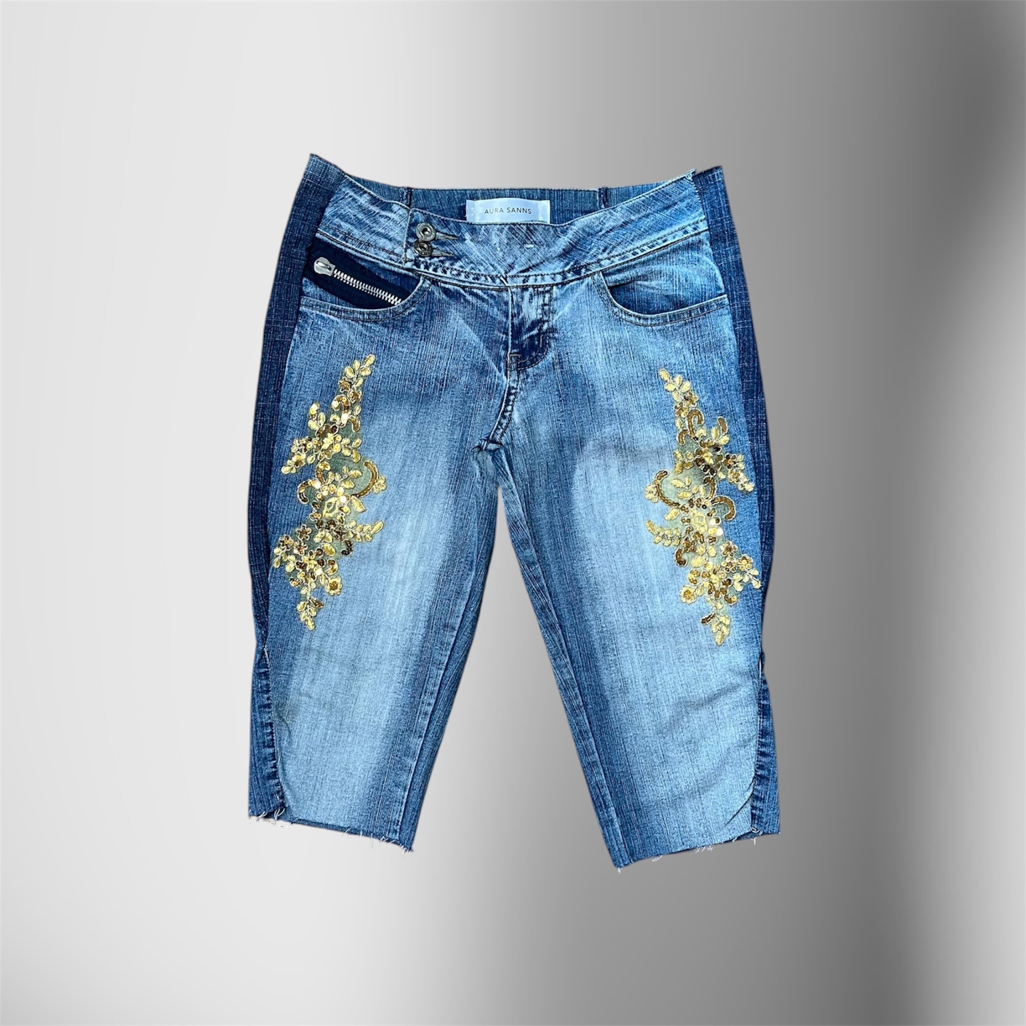 GOLDEN AURA CAPRI JEAN W28 L21 ONE OF ONE
