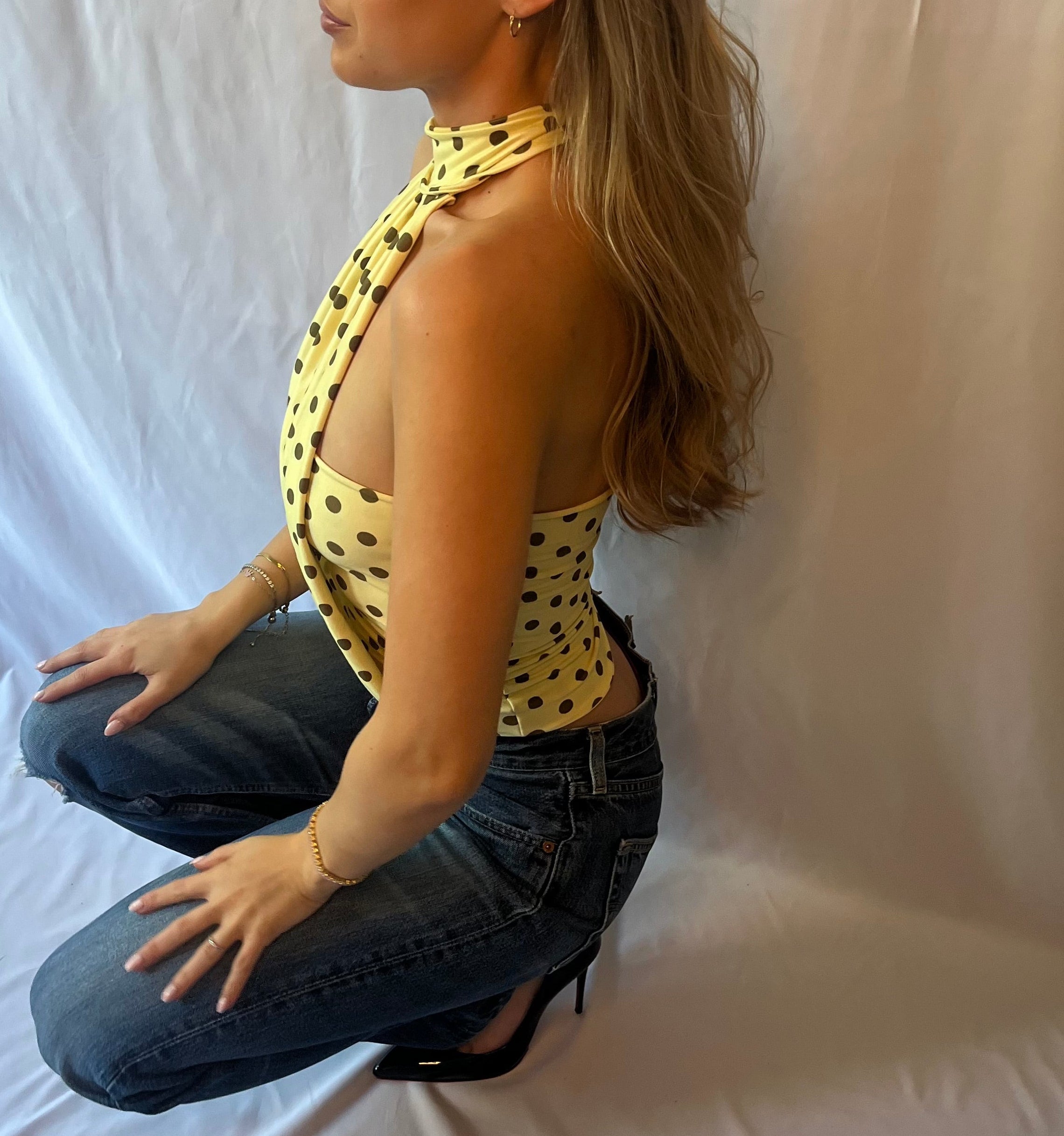 SORBET HALTER TOP